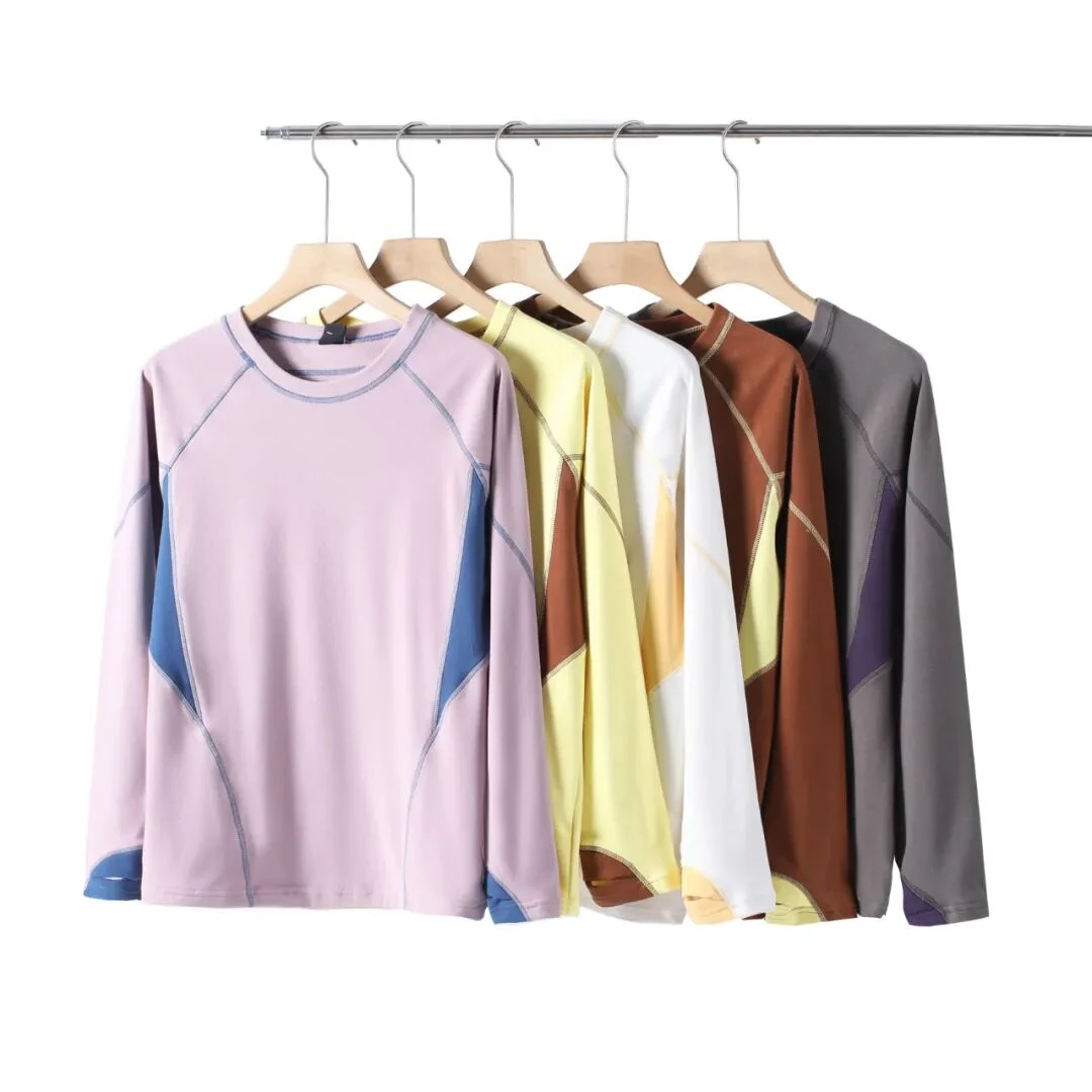 【双面德绒】户外山系秋冬男士户外休闲圆领长袖T恤 打底衫潮