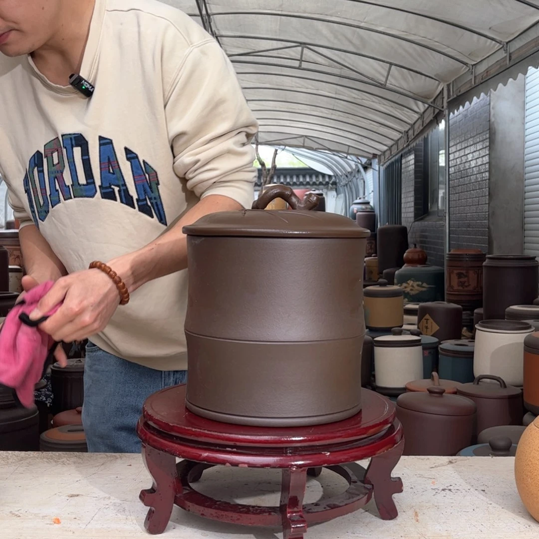 紫砂茶叶罐9 饼茶叶罐