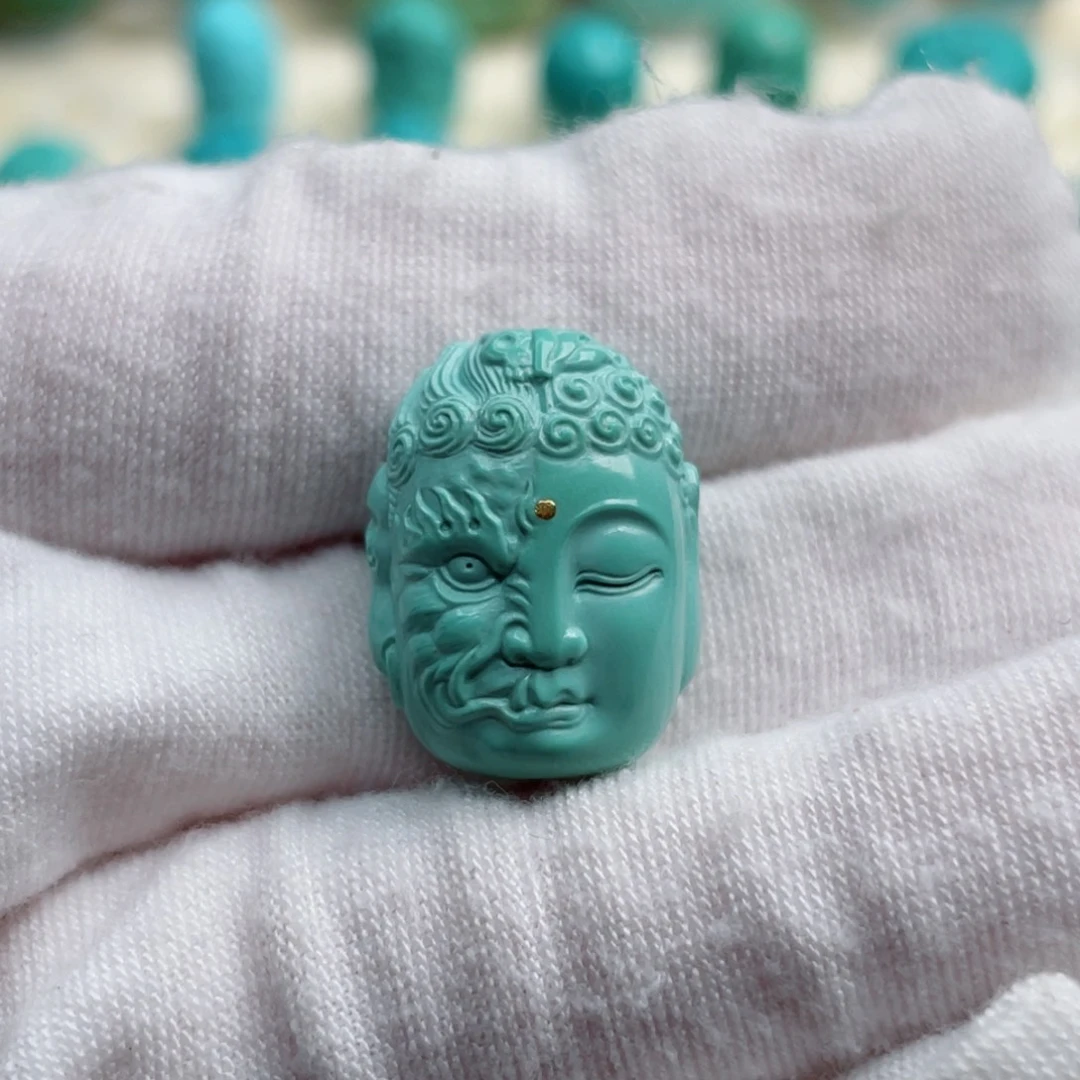 未镶嵌绿松石珠宝奇石