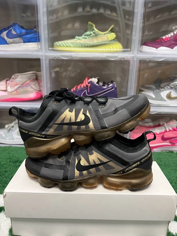42.5码/max2019黑金跑鞋/二手正品9新