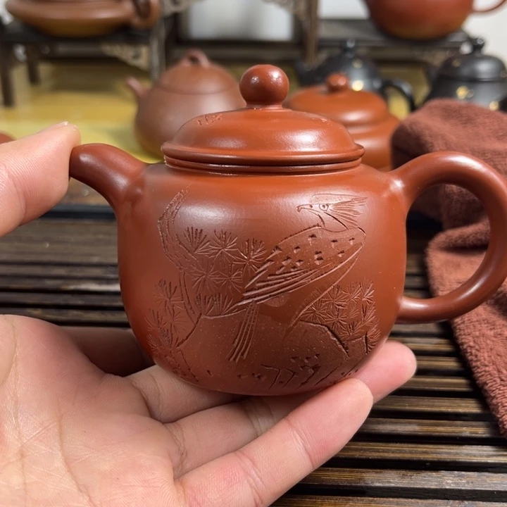 原矿紫砂半手工制作