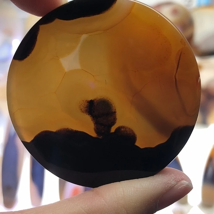 查罗石未镶嵌珠宝半成品33霞