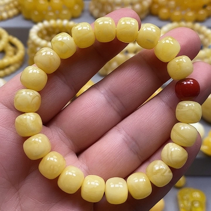 琥珀未镶嵌手串手串