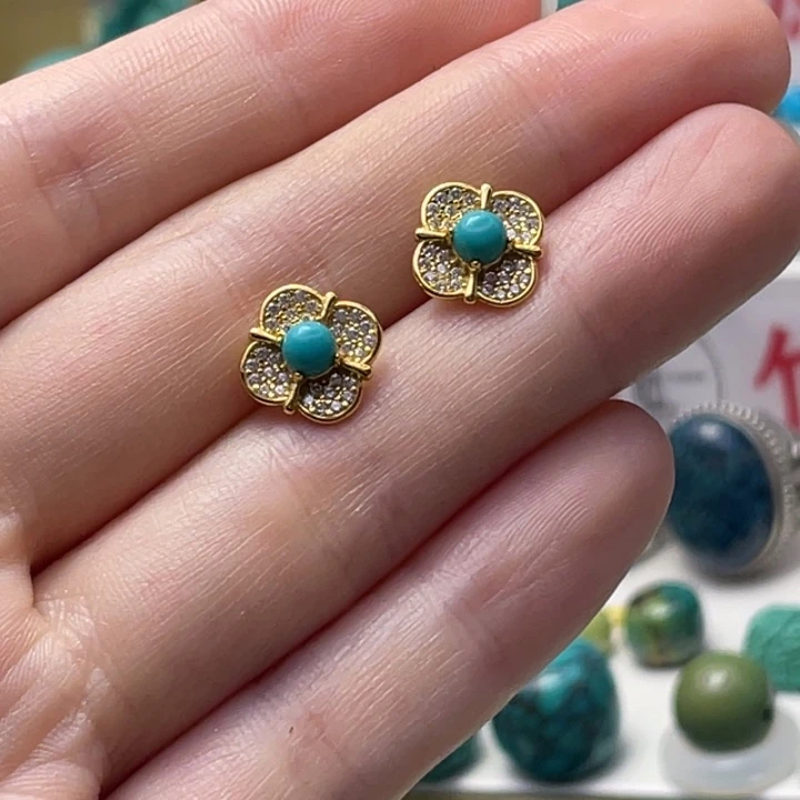 绿松石未镶嵌配饰