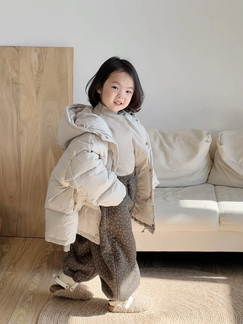 【加绒】88097【具有】韩系碎花加绒休闲裤Keke