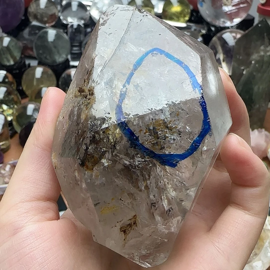 未镶嵌摆件水晶B157