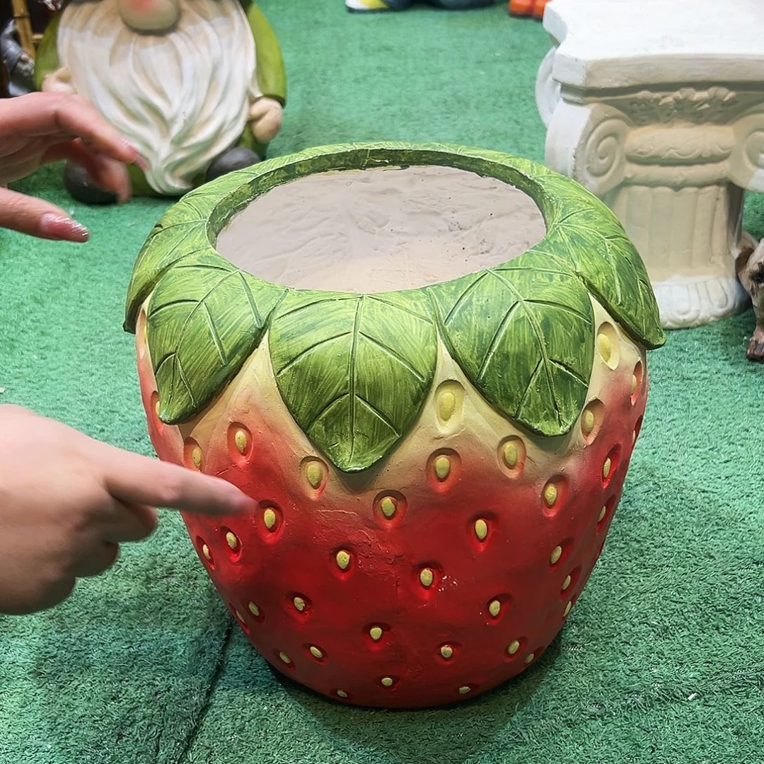 花园摆件红红火火