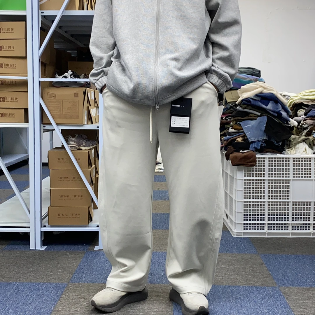 江哇塞*专柜高品私服设计师款丝滑弯刀卫裤k903/男女同款