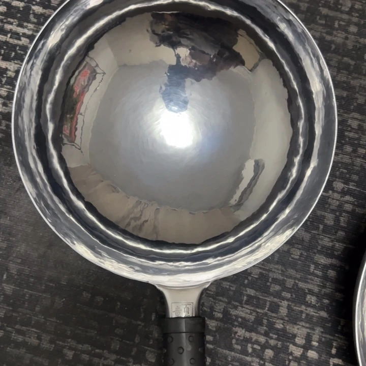王***牛熟铁手工锻打铁锅32