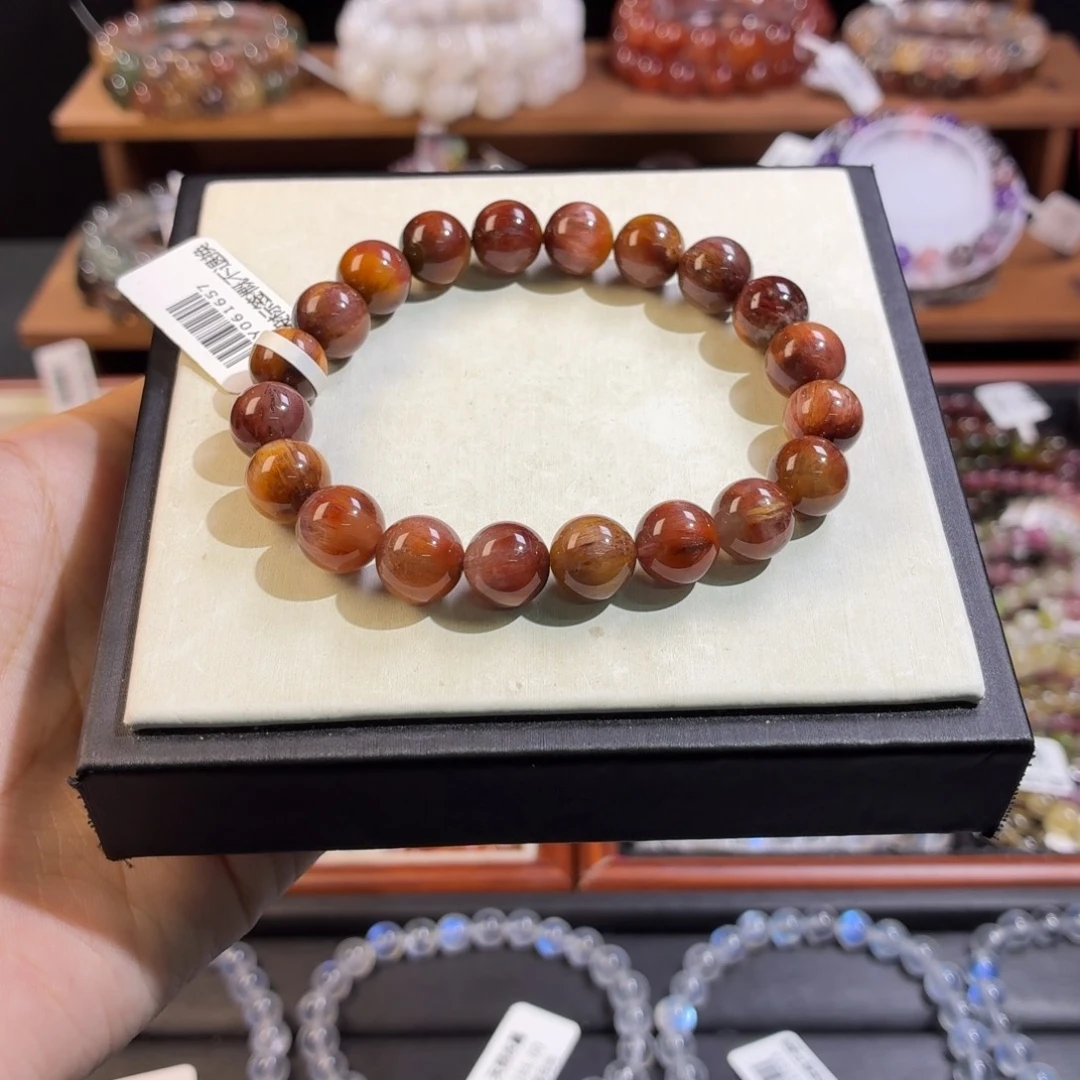 未镶嵌水晶手串火凤凰兔毛9+