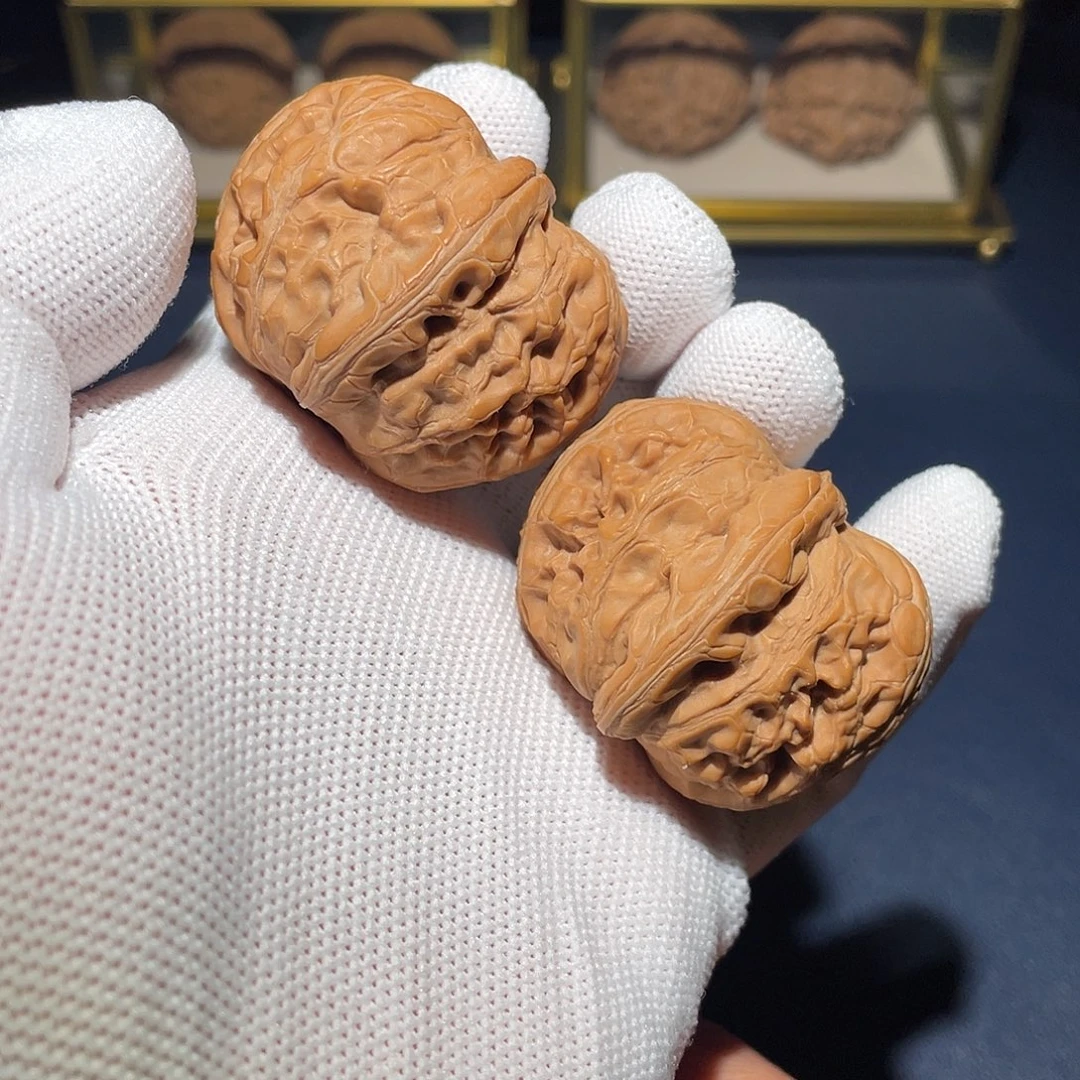 把件文玩核桃44平谷元宝