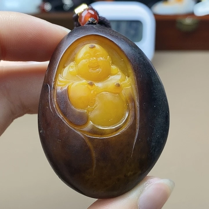 和田玉挂件未镶嵌番**蛙F