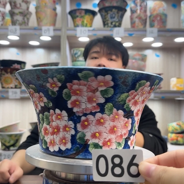 花盆紫砂瑕疵瑕疵086