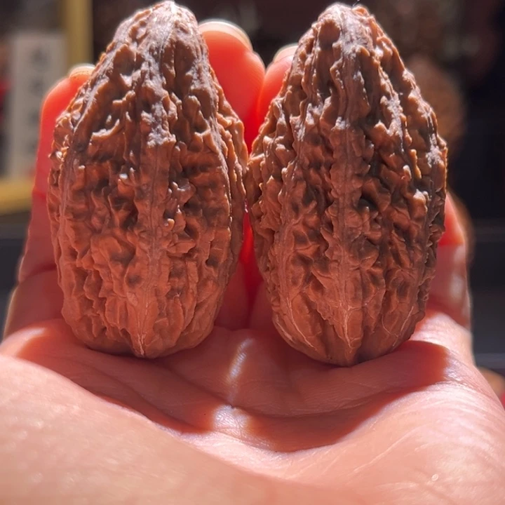 黑***家文玩核桃吊坠老树蚂蚁棍70