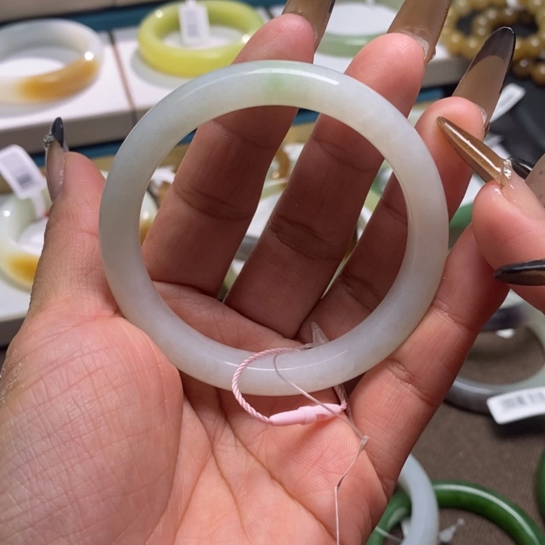 【闪购商品】和田玉（翠青玉）手镯未镶嵌