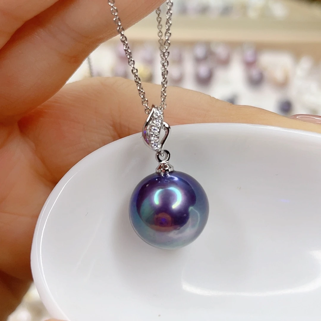 淡水珍珠未镶嵌吊坠(赠链)