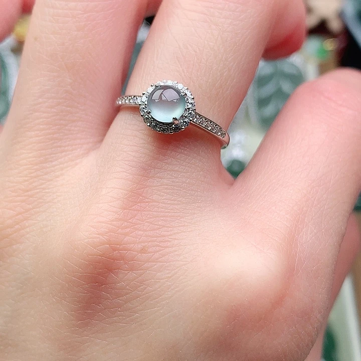 颈饰银S925镶嵌翡翠吊坠