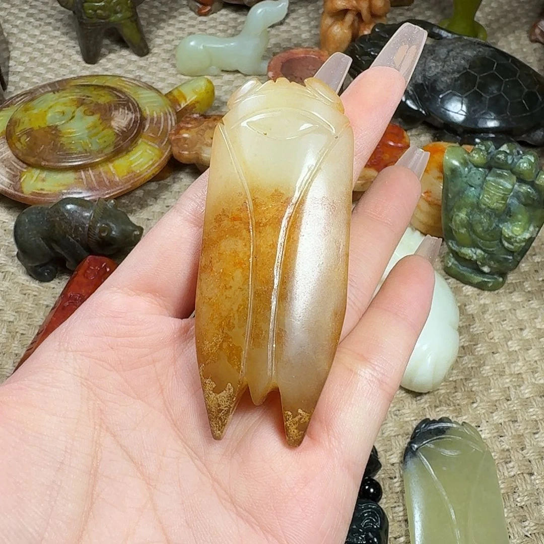 白玉菩提吊坠挂件