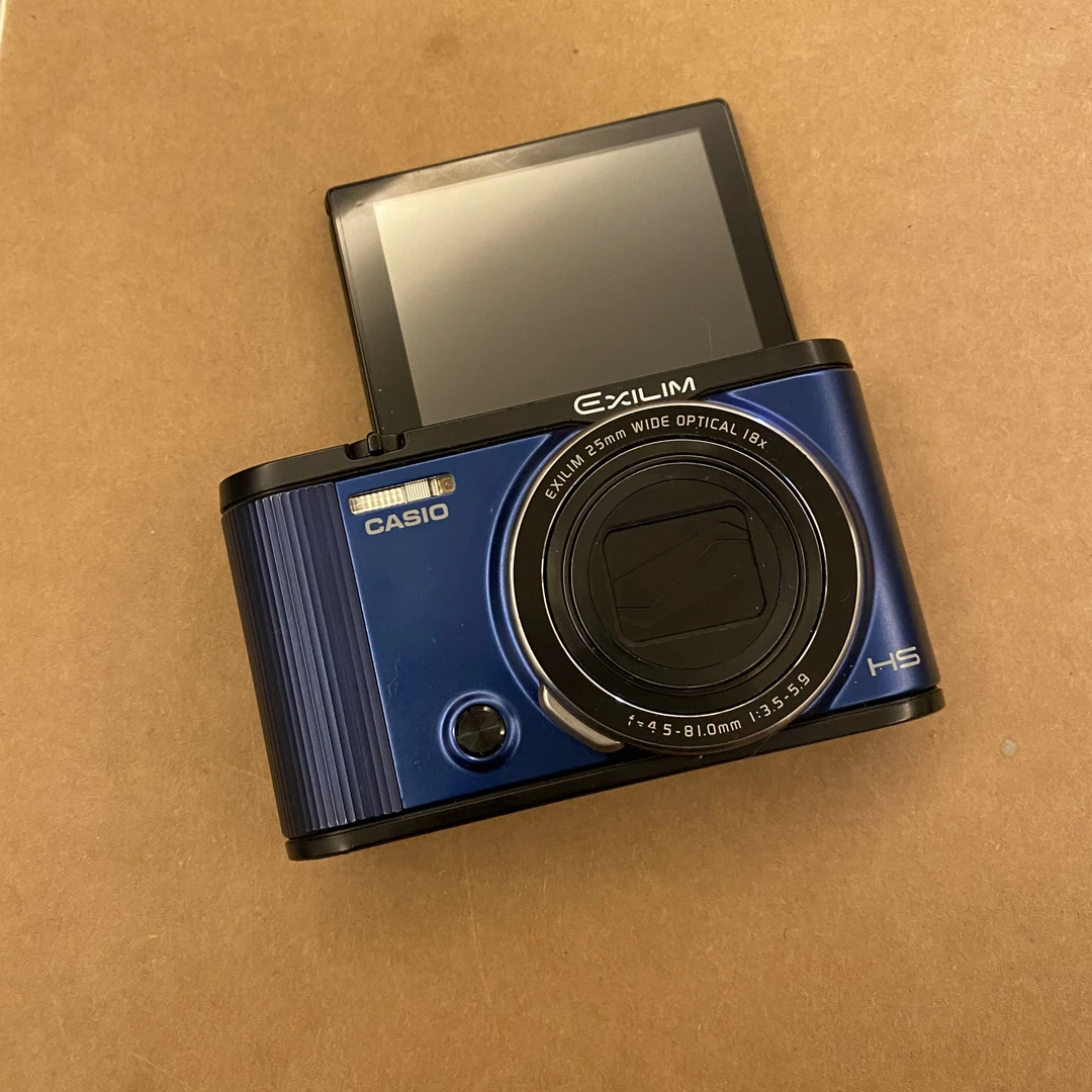 95新 Casio/卡西欧 卡西欧zr1600 翻转屏1600万像素，18倍光学变焦