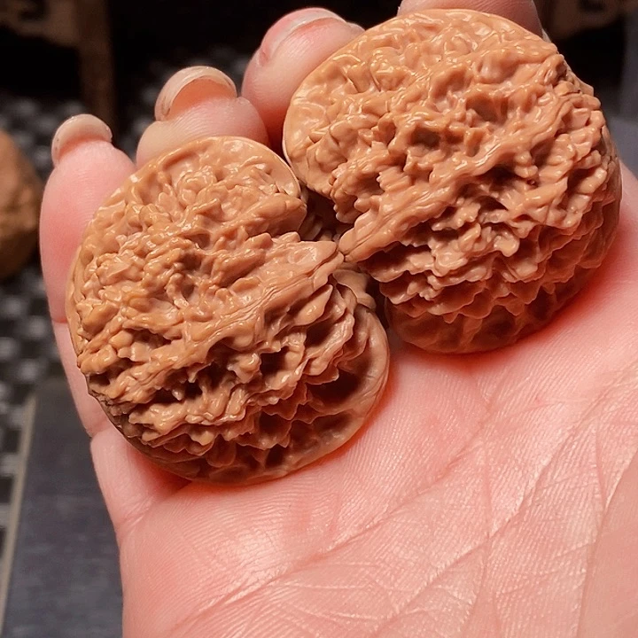 吊坠文玩核桃满天星，边38