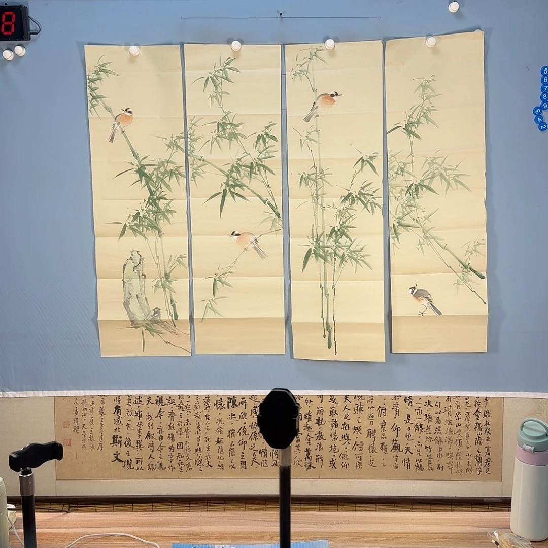 国画998 牡丹图文对照组