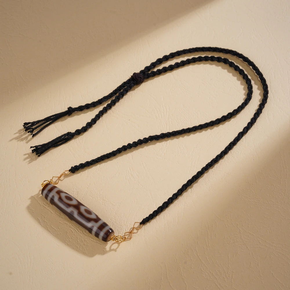 【云丹拉姆】丨TY大高油新天珠锁骨链多样性发其一57*13