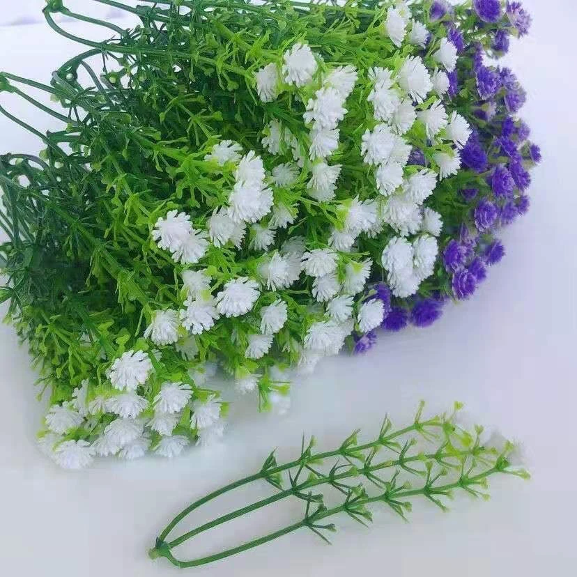 鲜花配饰配草花束配草花装装饰材料满天星点缀仿真草diy手工编织