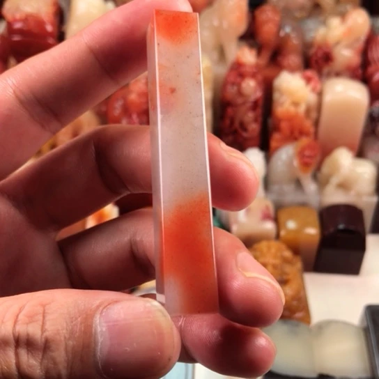 清***y老挝石精磨老挝石方章
