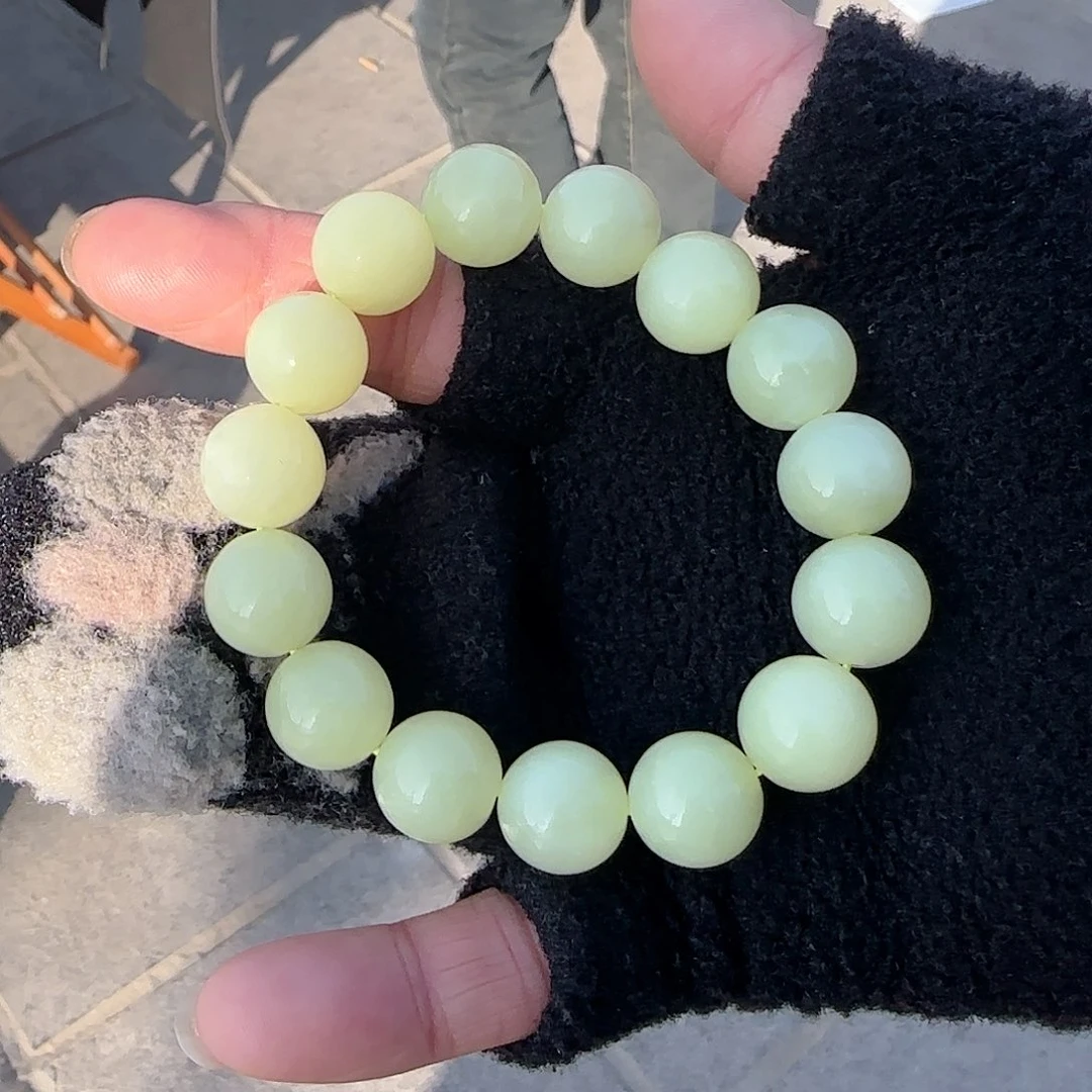 和田玉手链未镶嵌