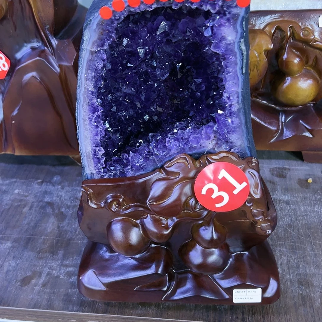 未镶嵌紫晶大型摆件（非配饰）晶