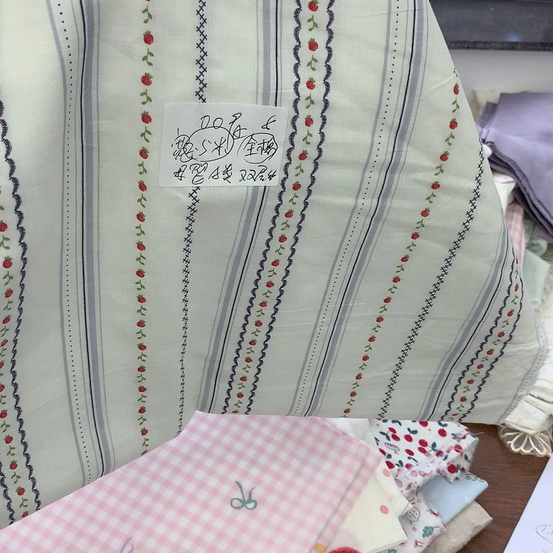 棉009全棉母婴A类双层纱2.5米宽