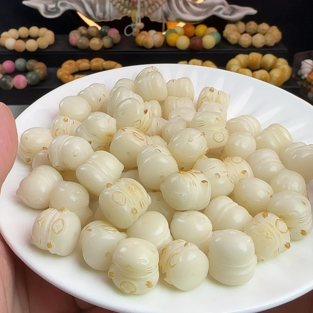 手串菩提根/象牙果微瑕疵卡15/16炭烤招财猫20颗