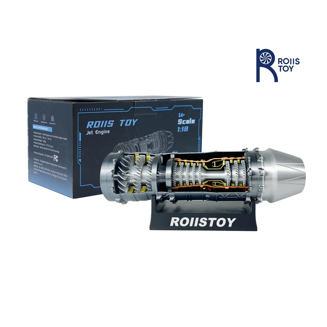 【特惠抢购】涡扇15发动机模型 歼击机引擎 科学科教益智玩具
