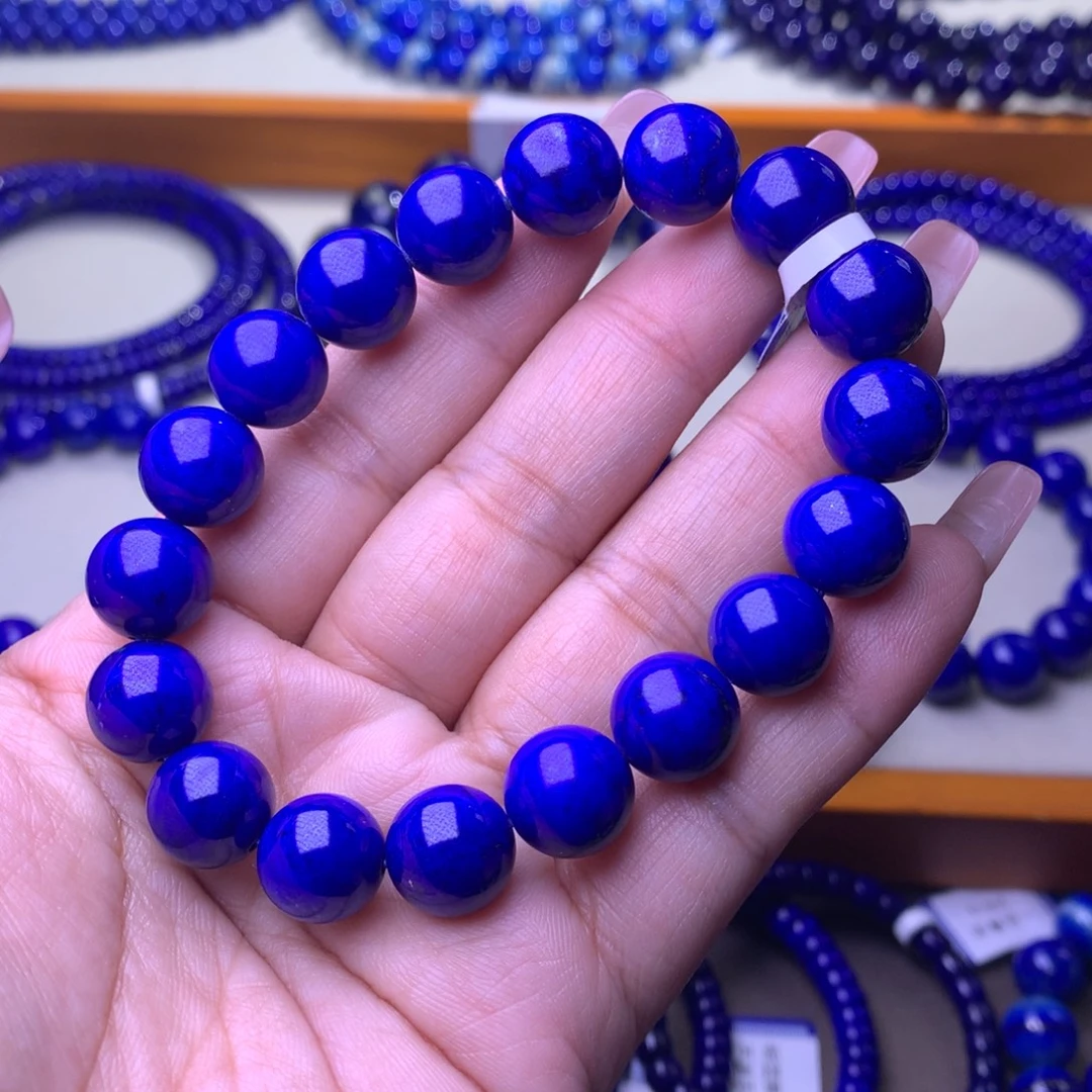 青金石未镶嵌手串11.5m