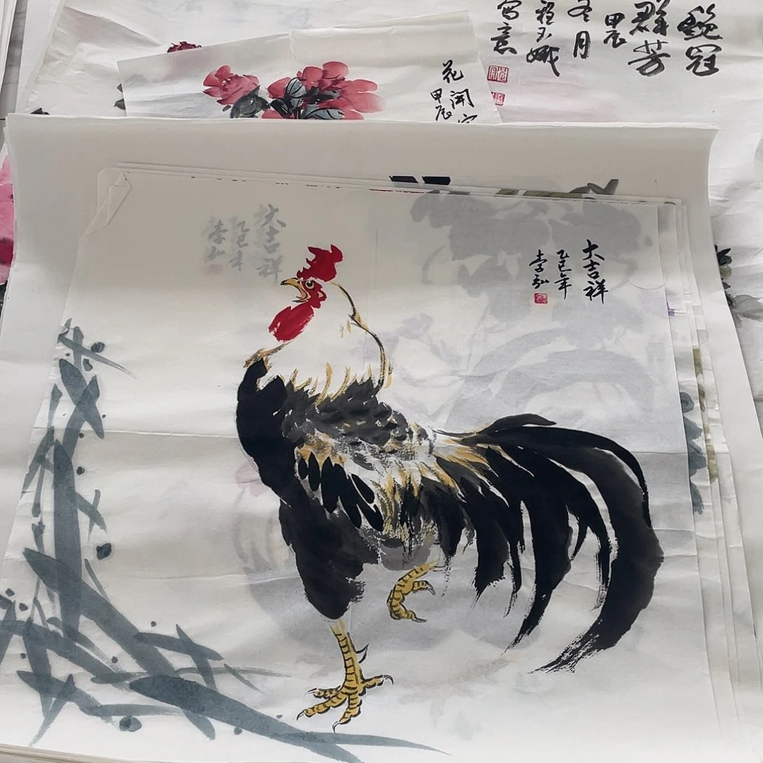 国画国画作品手绘作品