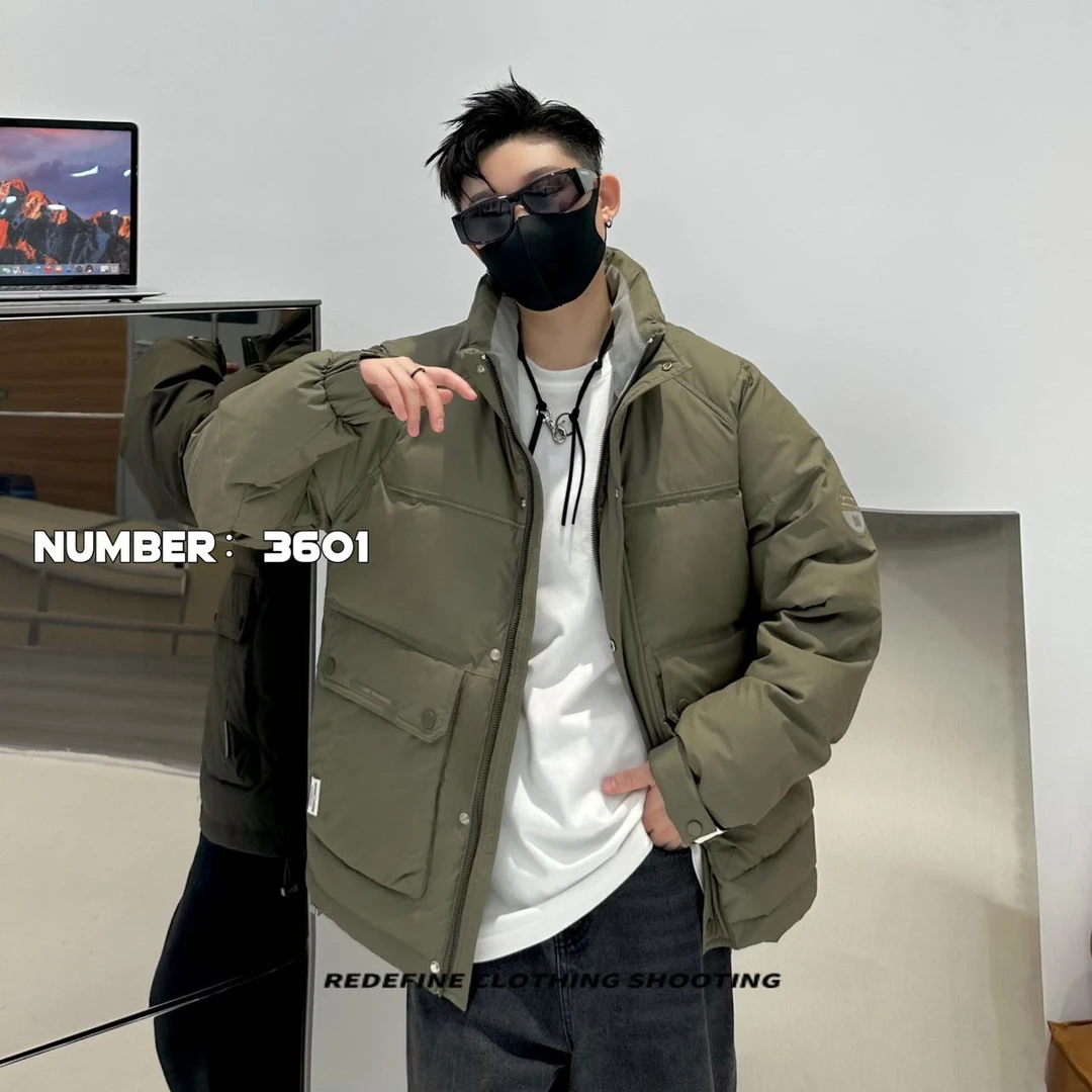 时尚百搭羽绒服！短款男士潮流