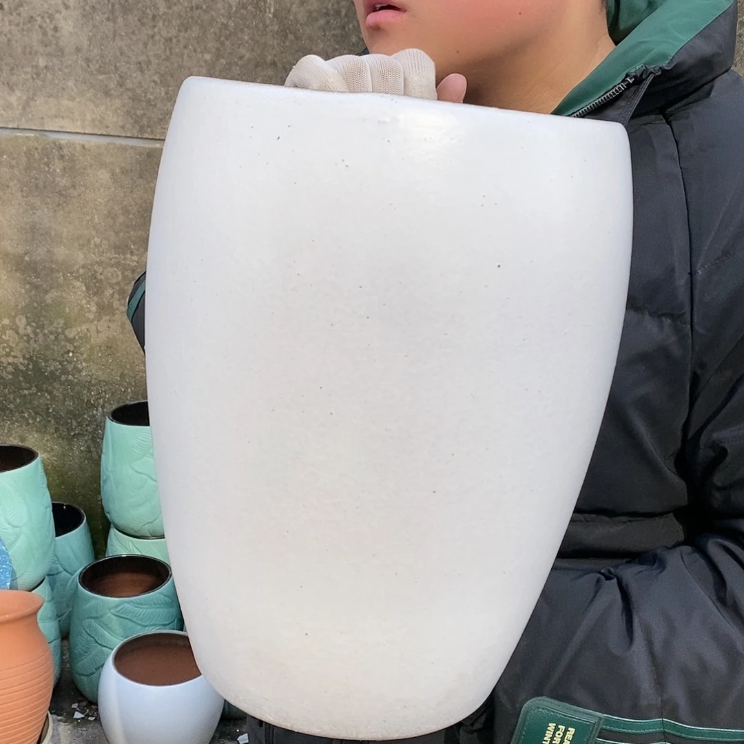 紫砂花盆正品口23高33