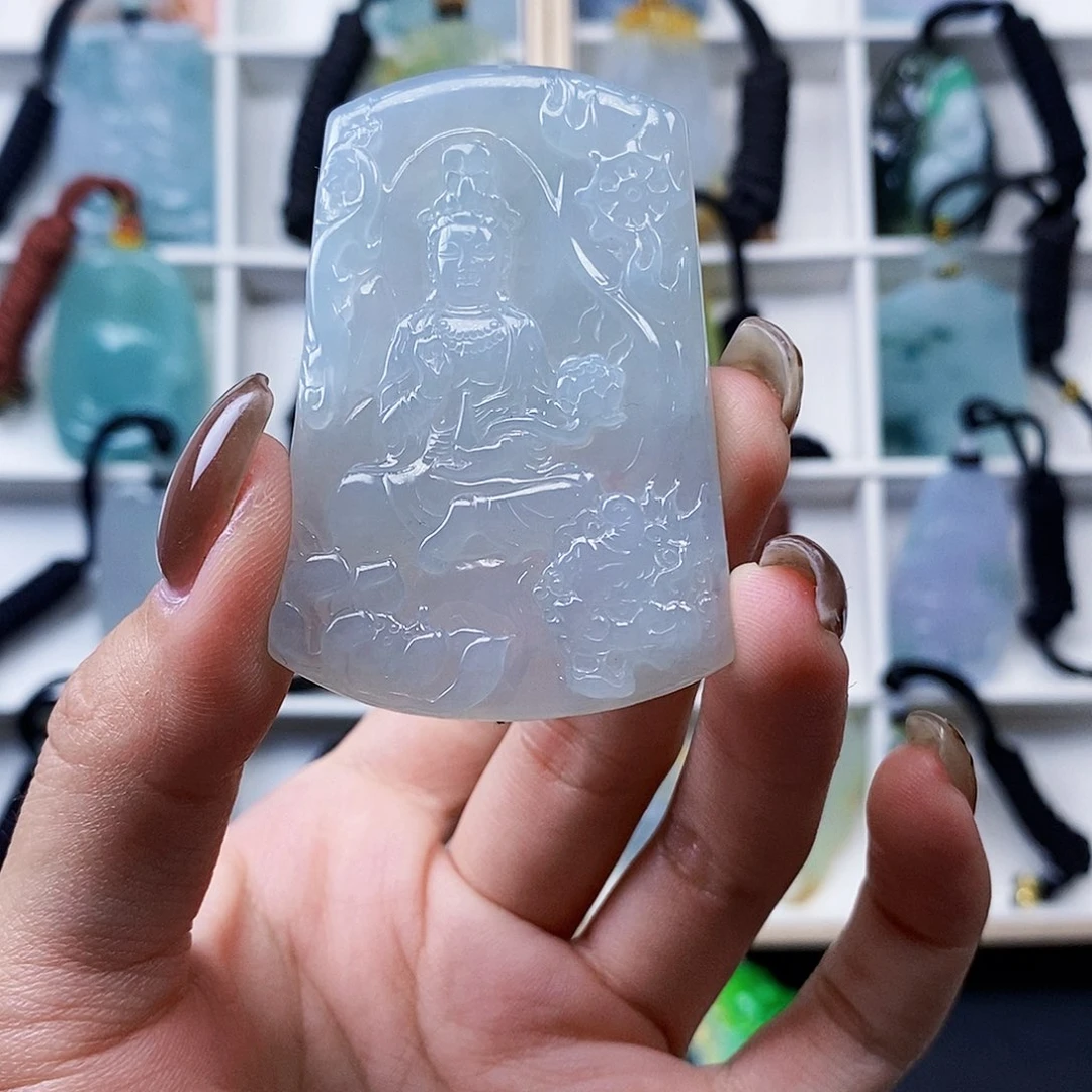 翡翠未镶嵌颈饰翡翠A货