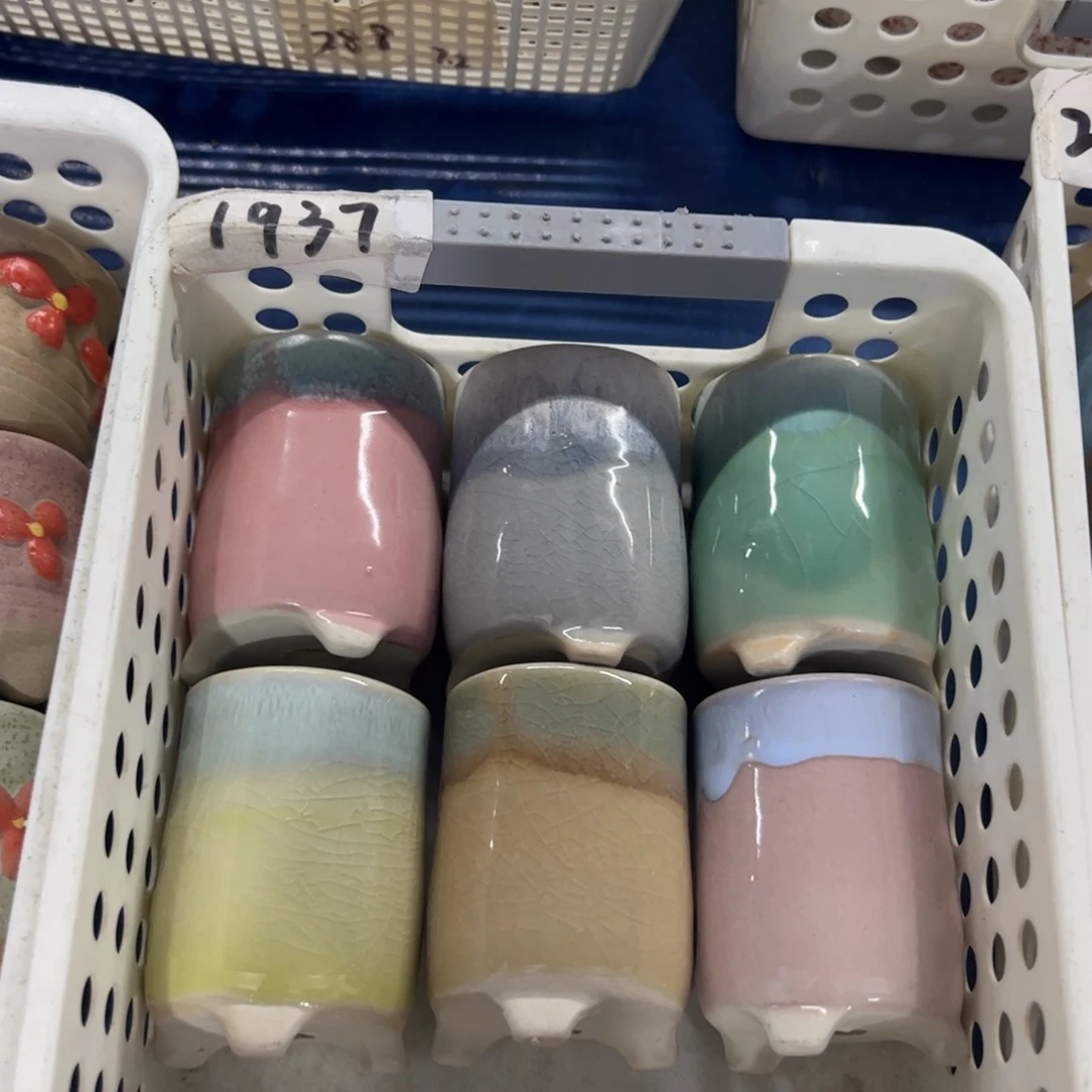 陶瓷多肉小花盆@@1937