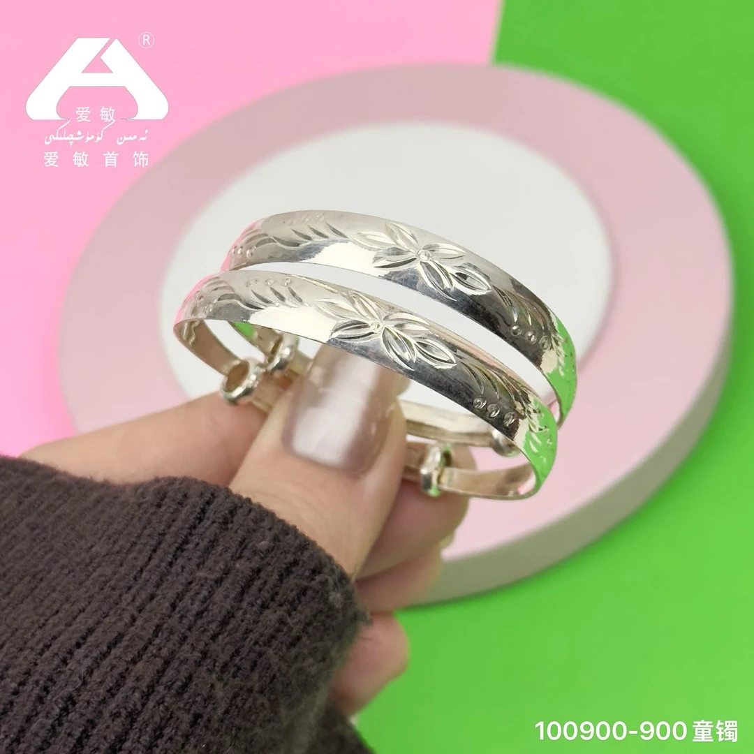足银仿珍珠戒指 爱敏首饰戒指100900