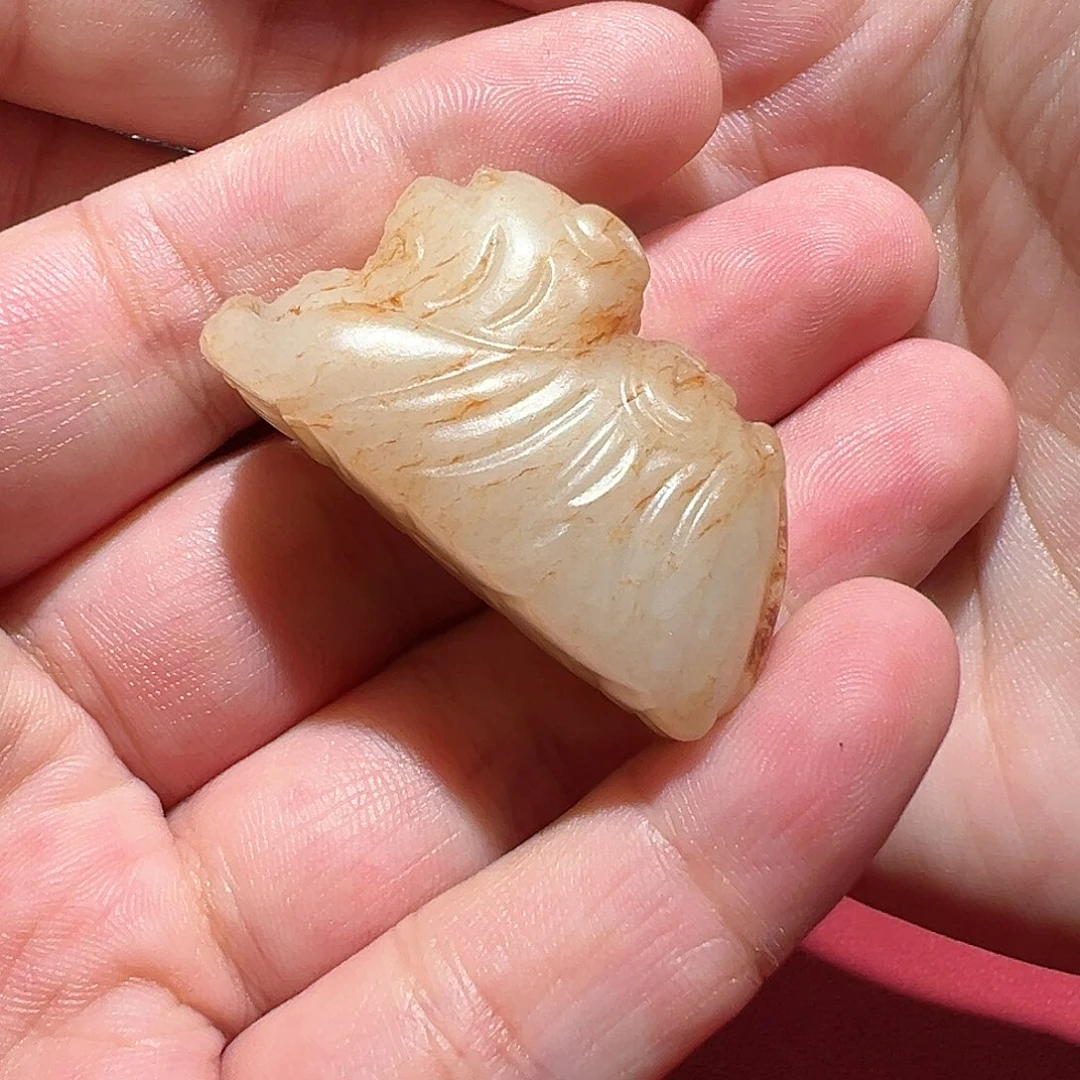 【闪购商品】和田玉颈饰未镶嵌云***哥