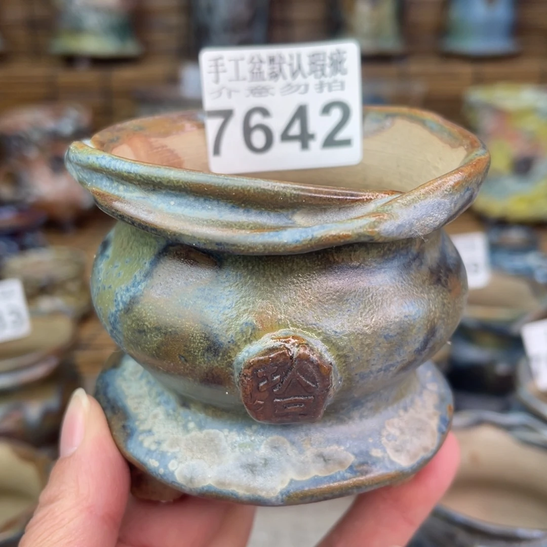 向****手工花盆默认瑕疵完美者勿拍