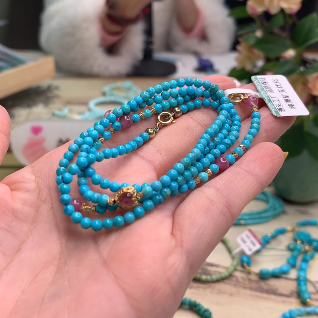 绿松石未镶嵌配饰