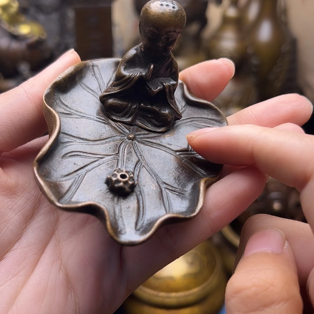 铜器摆件老王直播间