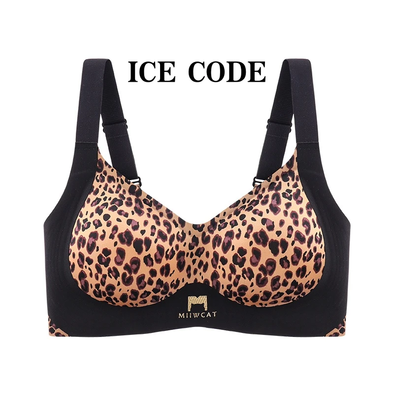 【女王豹】重塑胸型聚拢提拉欧若风性感调整型文胸印花内衣8385