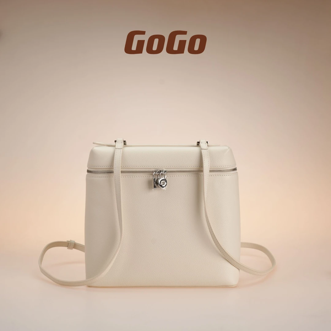 【GoGo】LP-双肩包 进口头层牛皮 内里羊皮 通勤包包