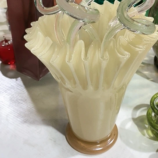 琉璃高度30厘米折纸花瓶