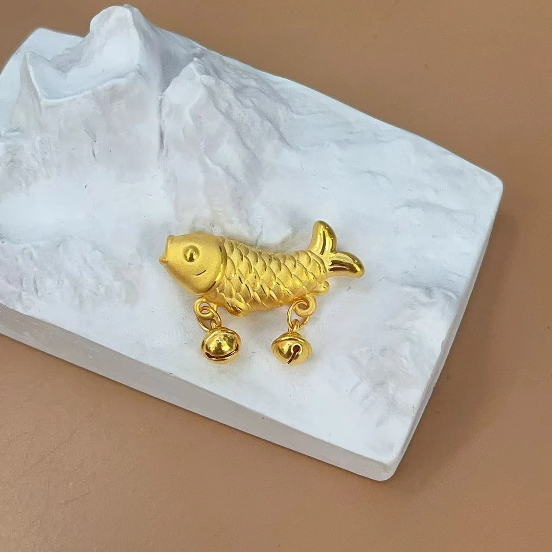 黄金 足金999 小鱼弯管 单弯管 黄金按克卖 金重2.69克