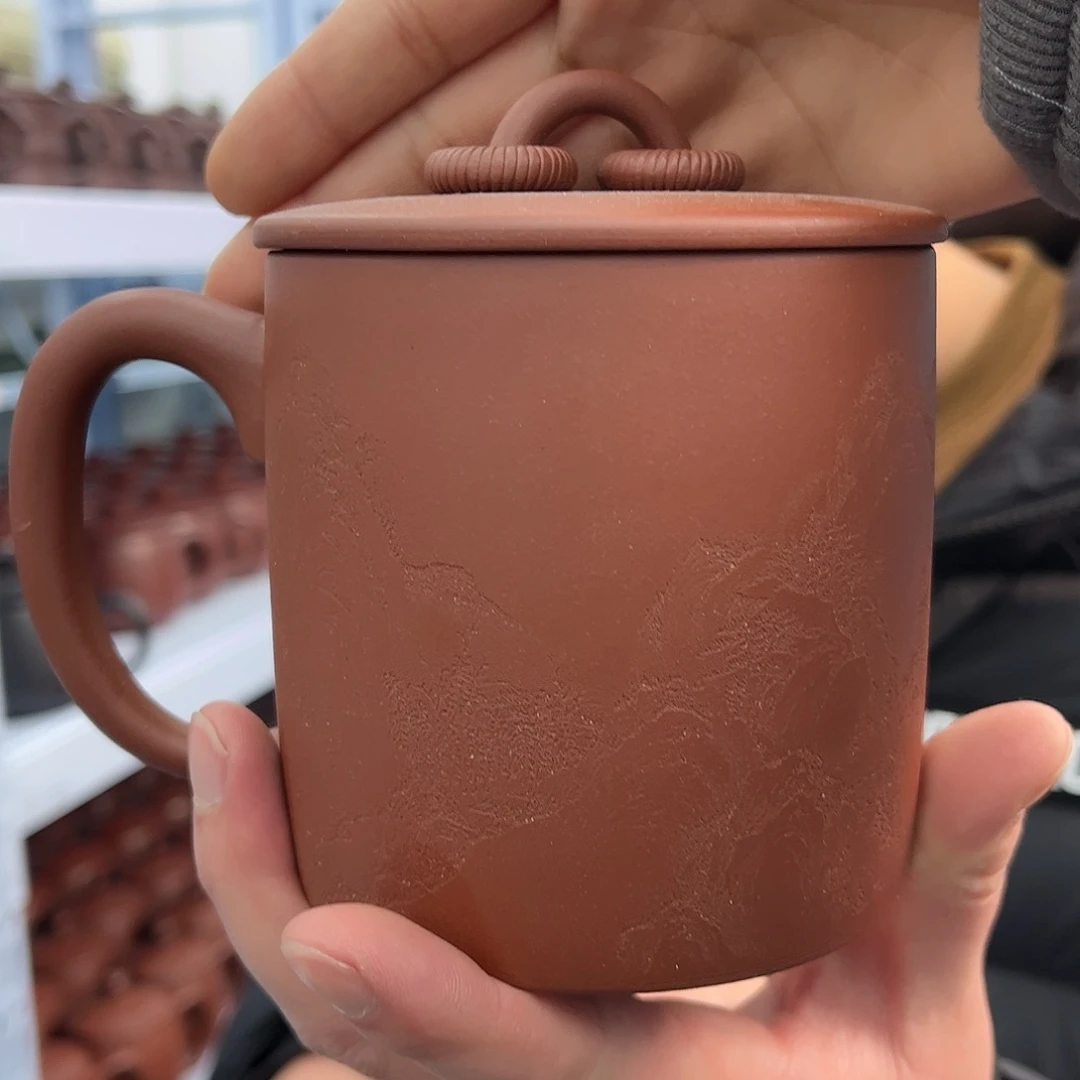 紫砂茶杯原矿紫砂