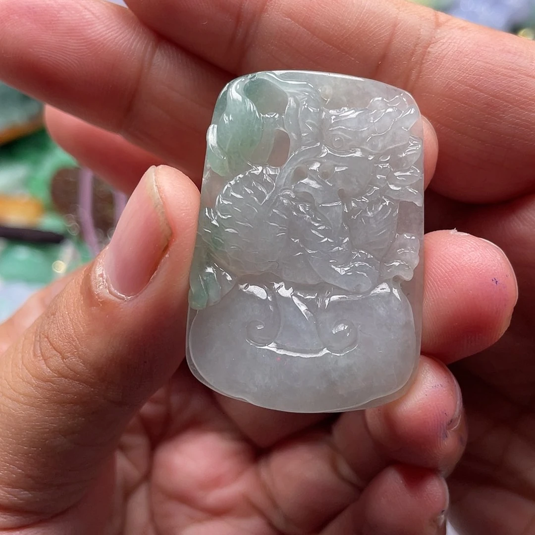 翡翠未镶嵌吊坠(不含链)翡玉缘翡翠